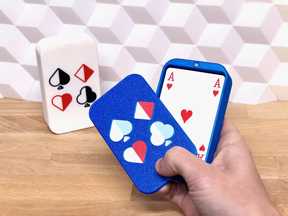 Deck Flick Box (fidget card game magnetic storage) by GlennovitS 3D ...