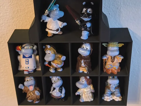 Étagère murale pour petites figurines