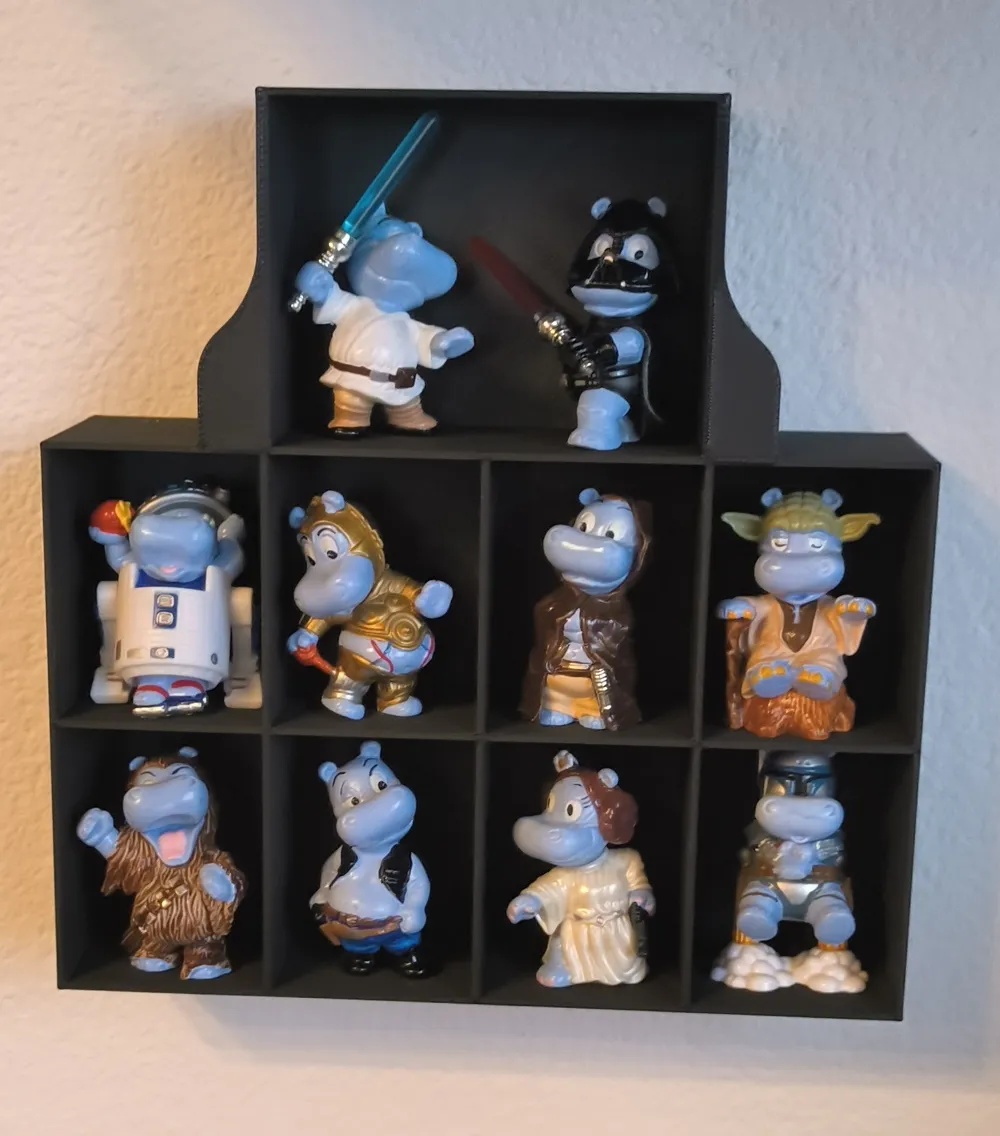 Display shelf for small figures - Free 3D Print Model - MakerWorld
