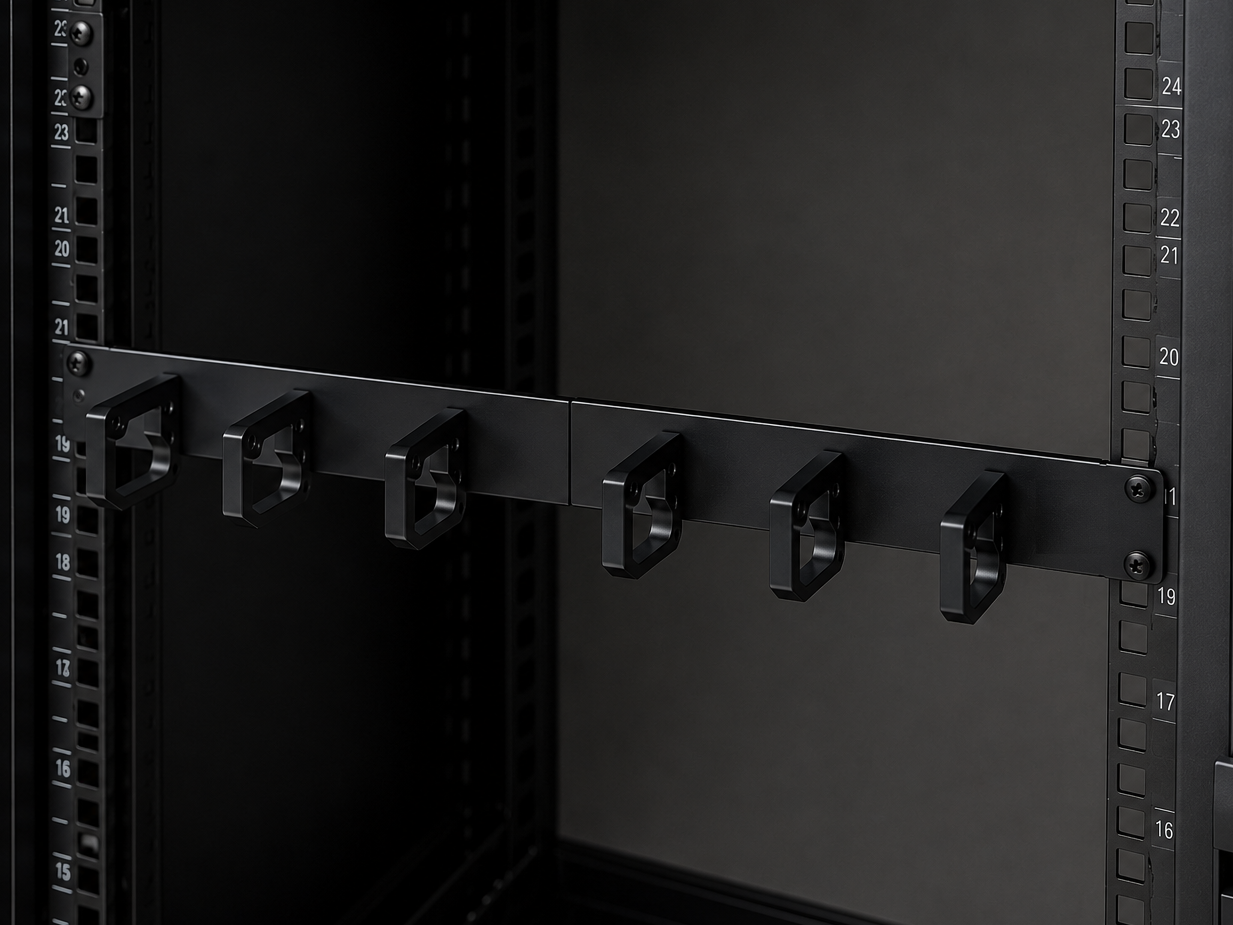 Rack Cable Guide for 19'' rack - 1U (50 -100 mm)