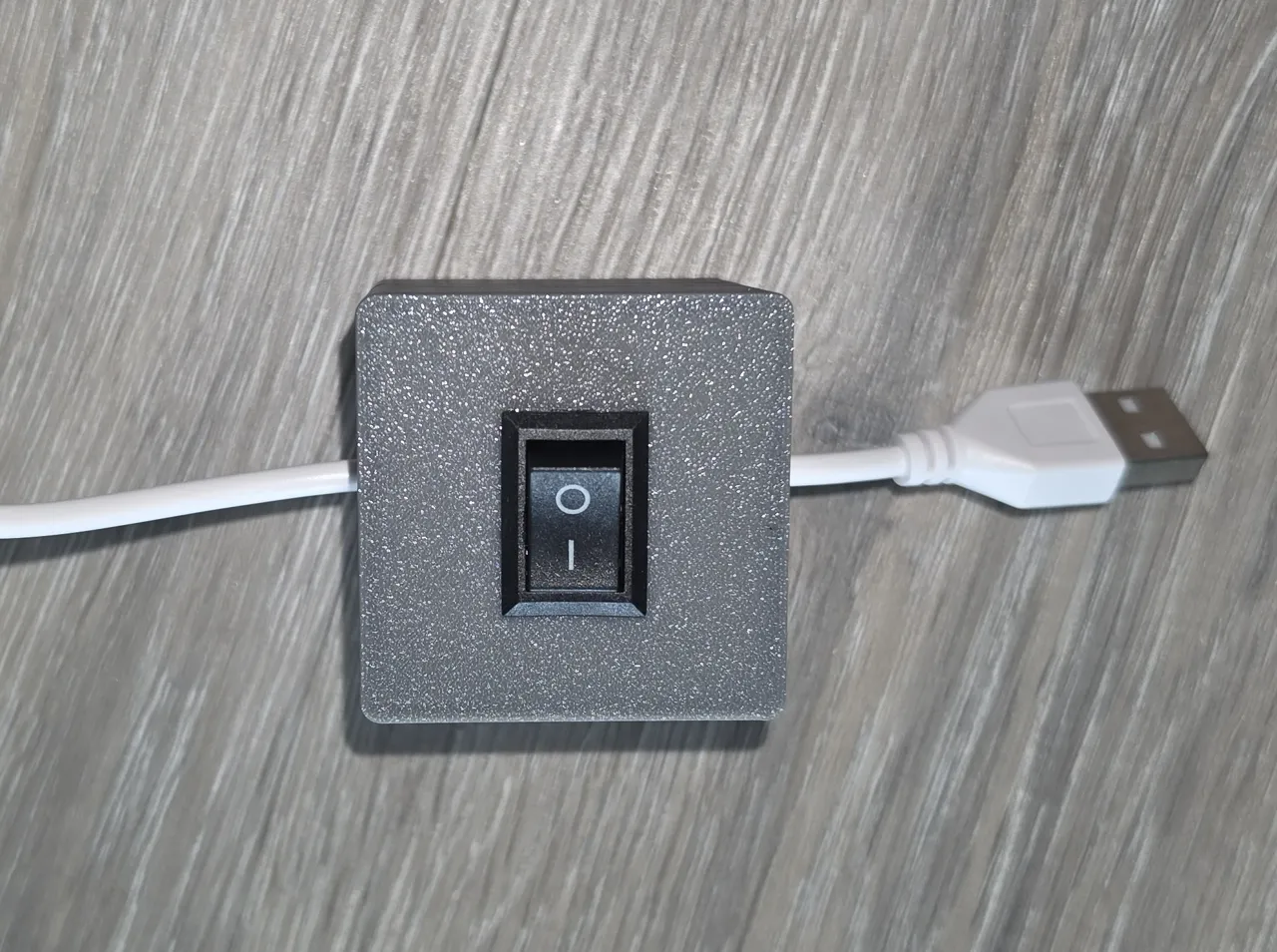KCD1-101 Rocker Switch Case | USB | ESP32 & More view 2