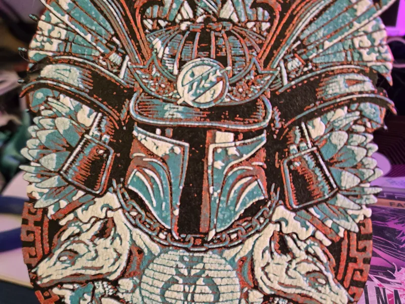 Boba Fett Samurai Hueforge