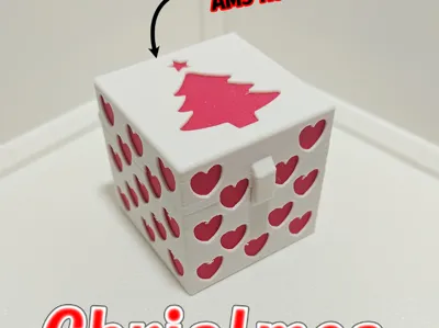 Christmas-themed box
