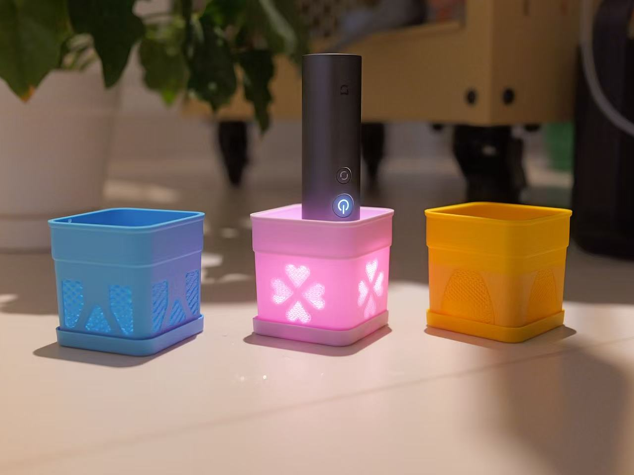 Miniatura 1 do modelo 3D 透气多肉花盆