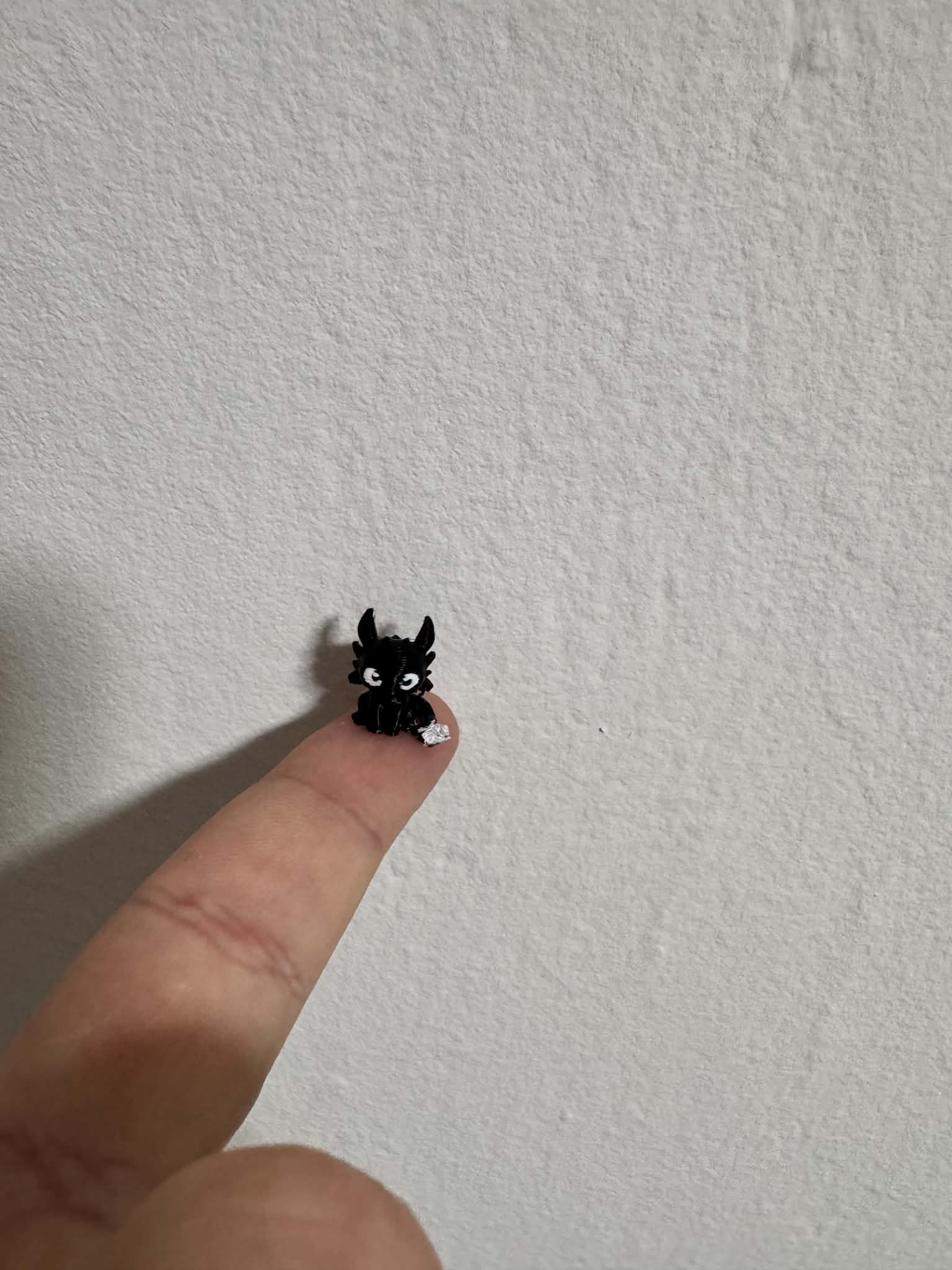 Miniatura 1 do modelo 3D Tiny Toothless – Mini Dragon 1.5cm 