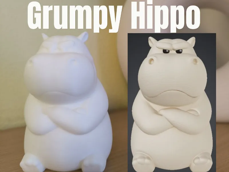 Grumpy Hippo 