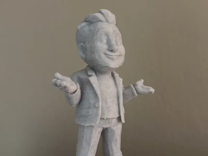Elon Musk Miniature –Tech Billionaire in Low-Poly