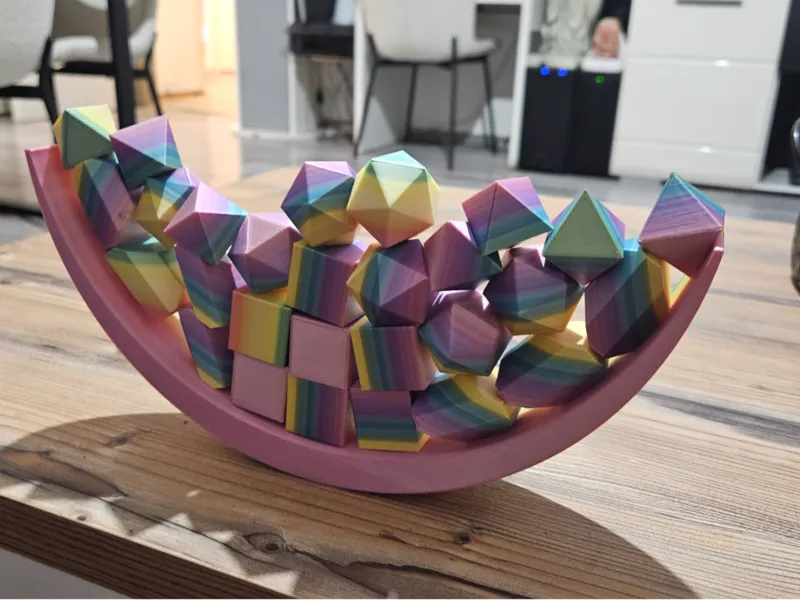 "PolyBalance: The Rainbow Geometry Game"