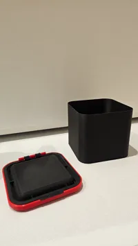 Distributeur de nourriture pour oiseaux ou poissons avec couvercle — photo 10