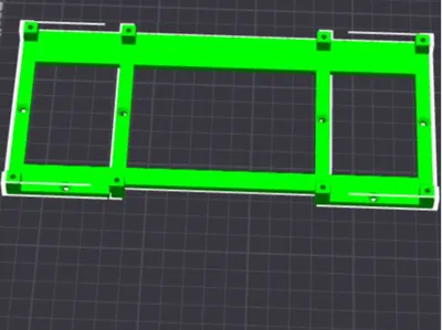Bitaxe - Double Wall Holder