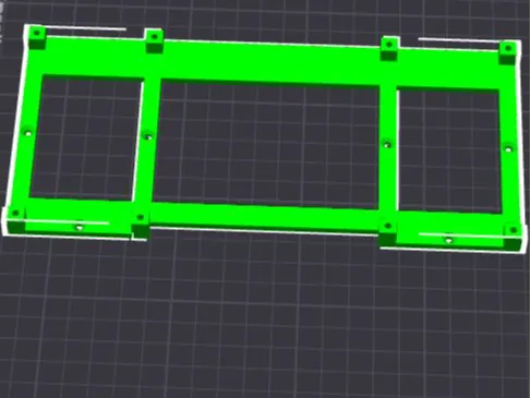 Bitaxe - Double Wall Holder