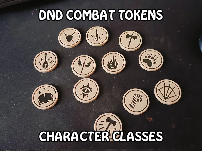 Dnd Tokens - Character Classes 