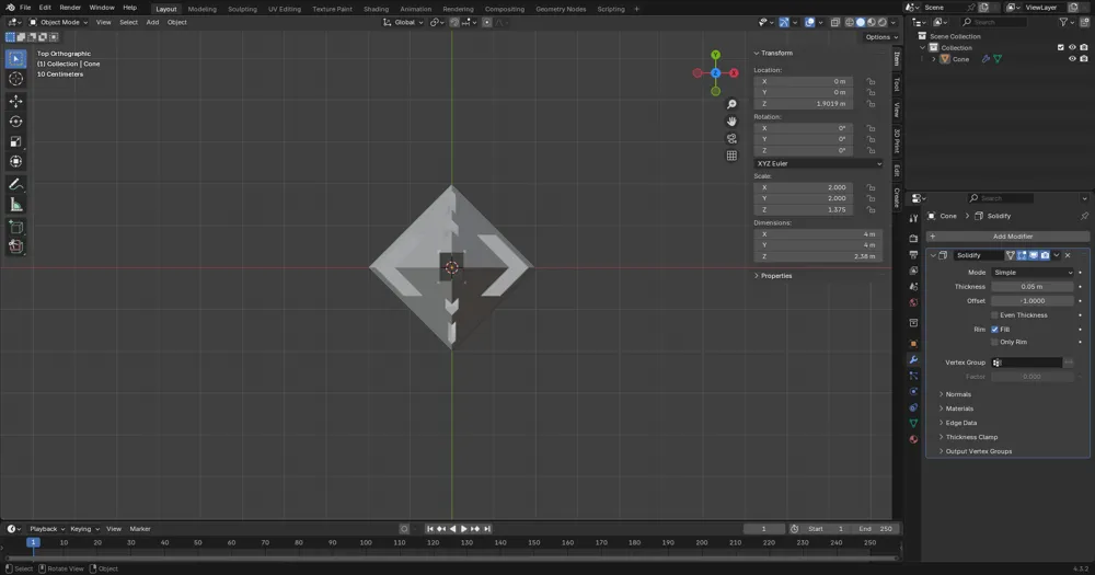 basic Geometric pyramid by user_1057221294 - MakerWorld