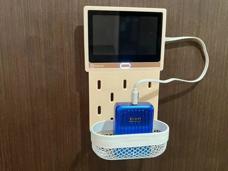 萤石智能猫眼门铃宜家洞洞板框架ezviz peephole doorbell ikea skadis