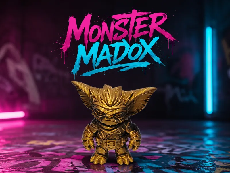 Monsterkobold "Madox" das finstere Grossmaul