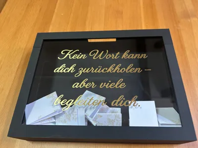 Box of Words – Customizable Quote Box 