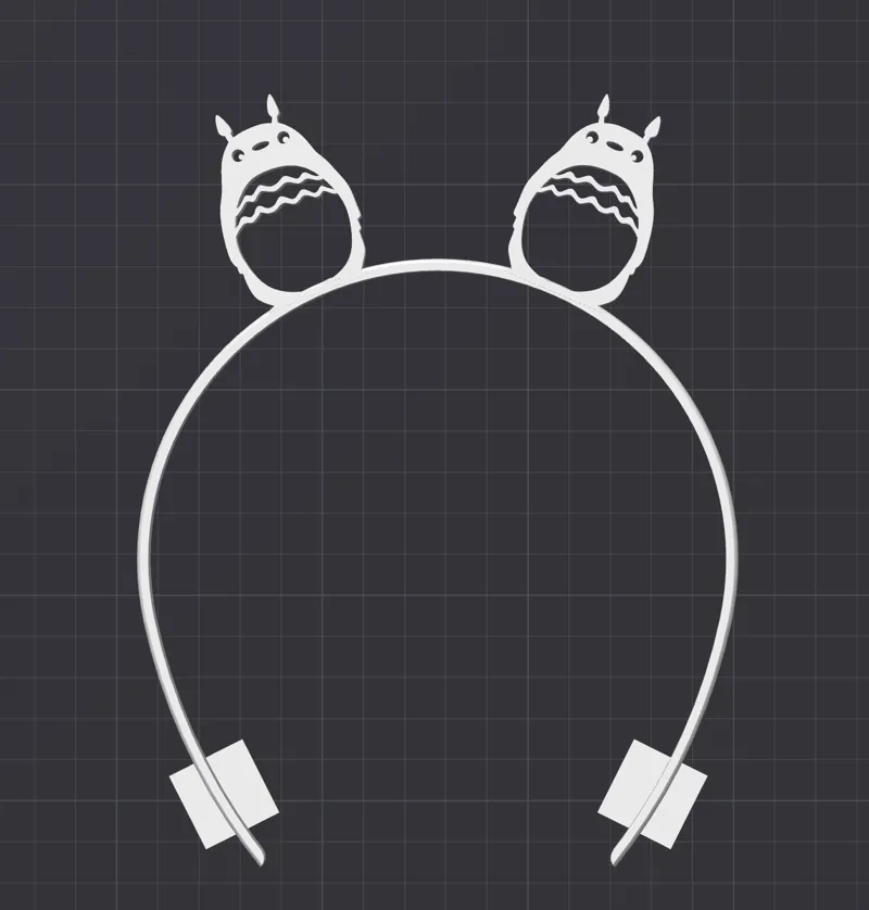 Totoro Hair band