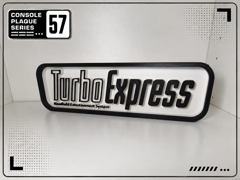 Console Logo Plaque - TurboExpress