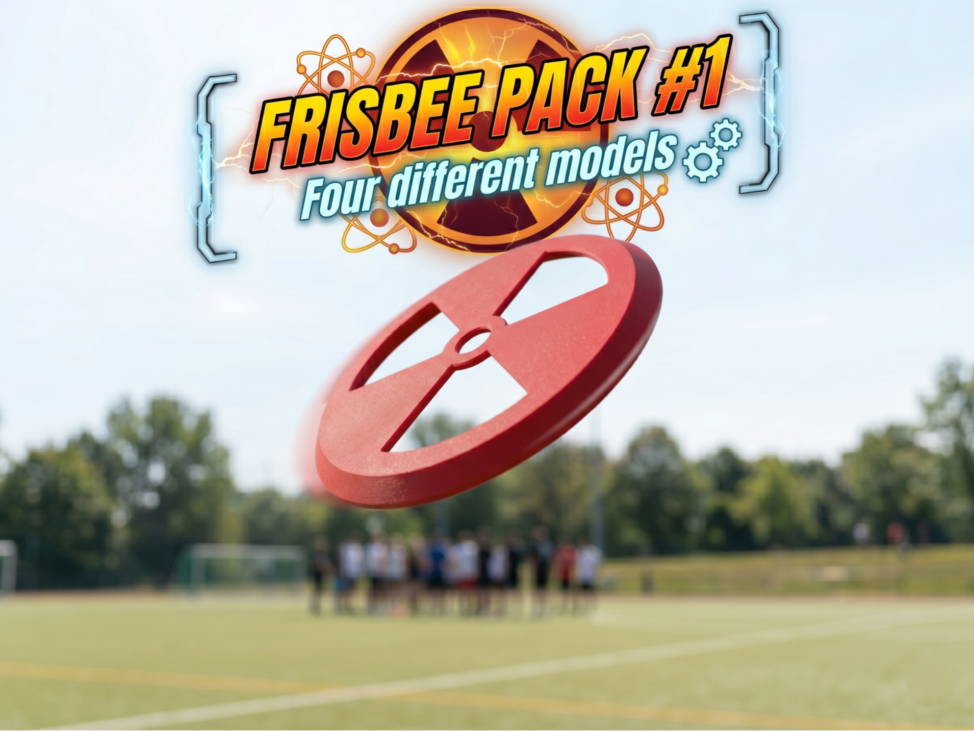 Aeropack #1: 4 Exclusive Frisbee Models
