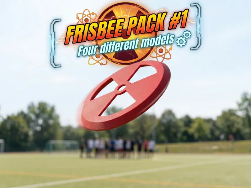 Aeropack #1: 4 Exclusive Frisbee Models