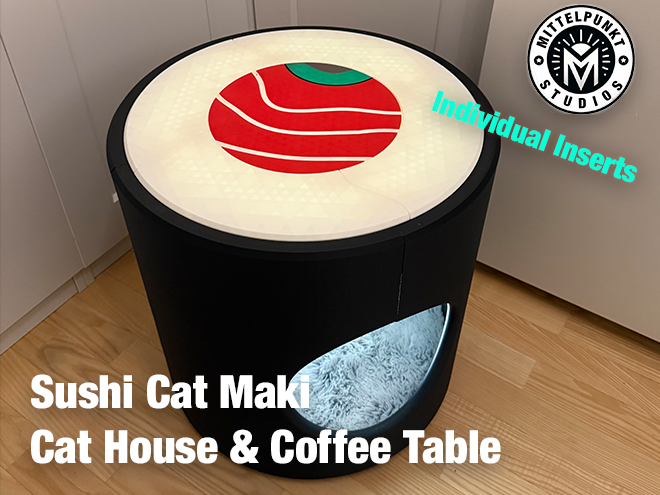 Sushi Cat Maki – Cat House & Coffee Table