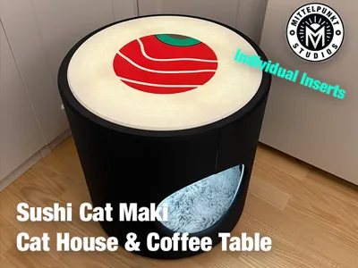Sushi Cat Maki – Cat House & Coffee Table