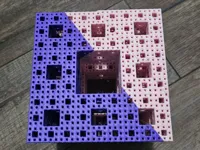 Éponge de Menger niveau 4 haute résolution — photo 1
