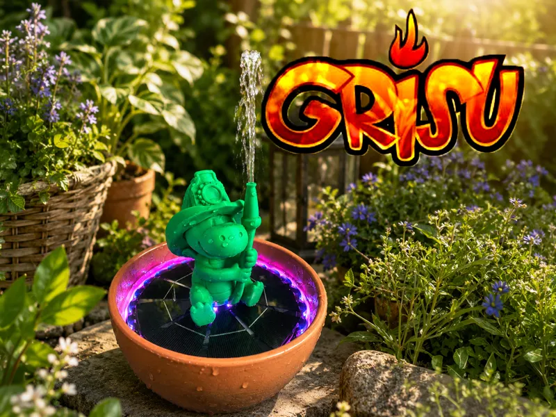 Grisu Wasserfontäne
