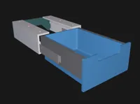 Small Single Drawer 150x100x60
