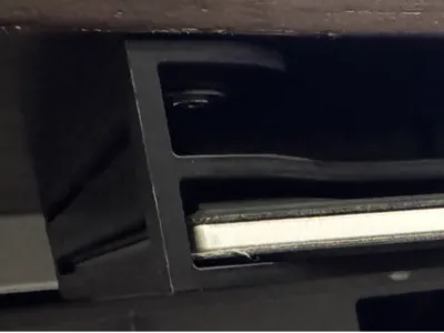 Slimline Stingray Dual Under Desk Tablet Shelf