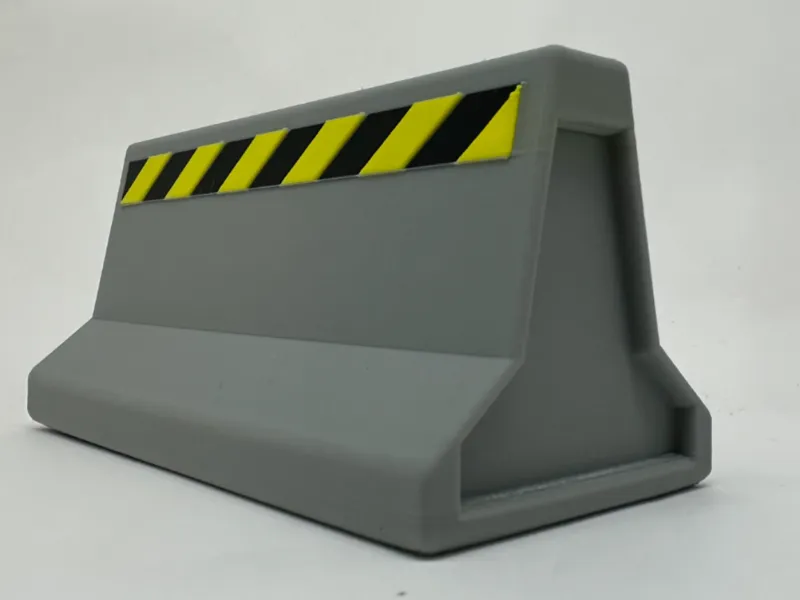 Concrete Construction Barrier - Kid Friendly