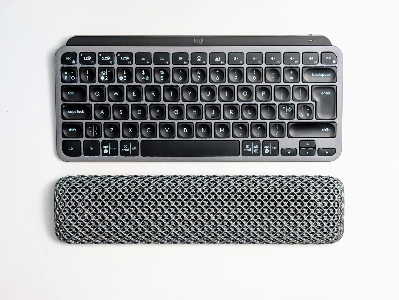 Cushiony Keyboard Wrist Rest view 2
