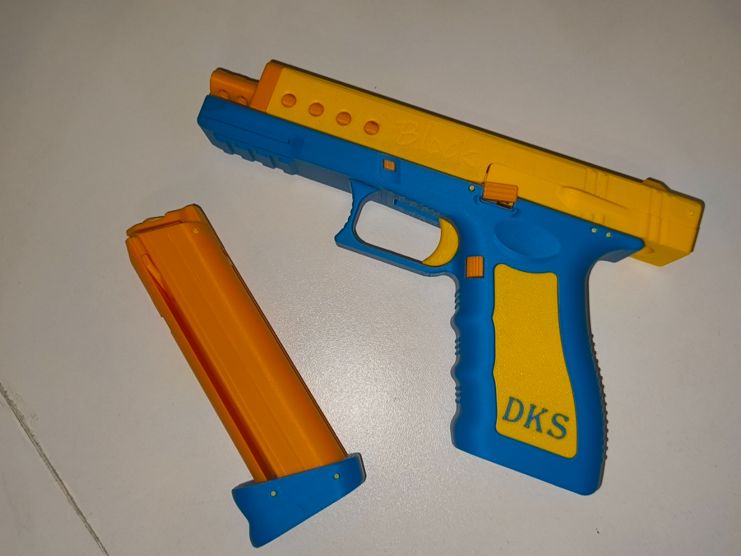 Toy Disc Shooter Block P18 DKS - 1