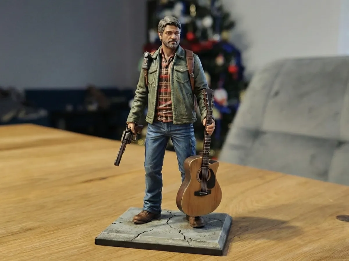 Joel – The Last of Us Survivor Figurine - Free 3D Print Model - MakerWorld