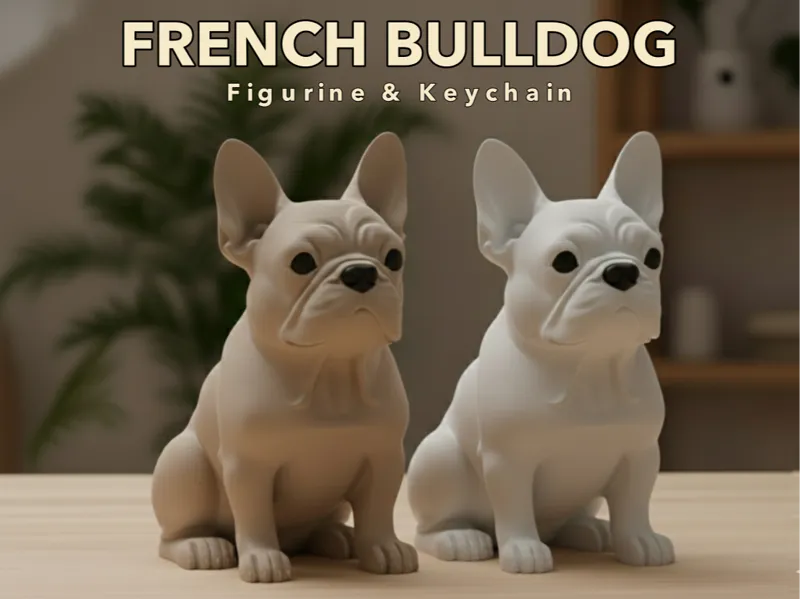 Frenchie Funk: The Ultimate Figurine & Keychain
