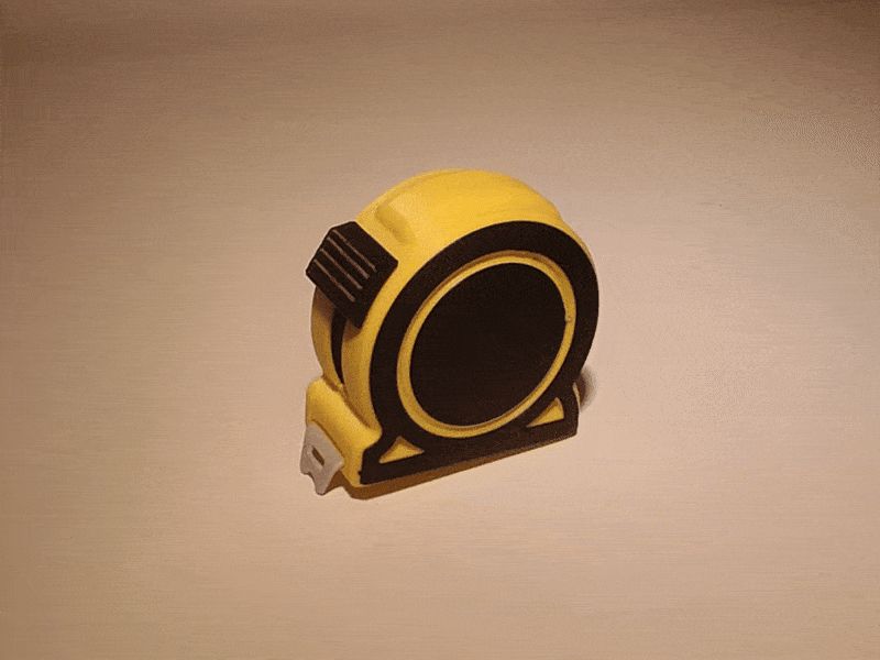 Tape Measure Fidget (Fully Functional) 