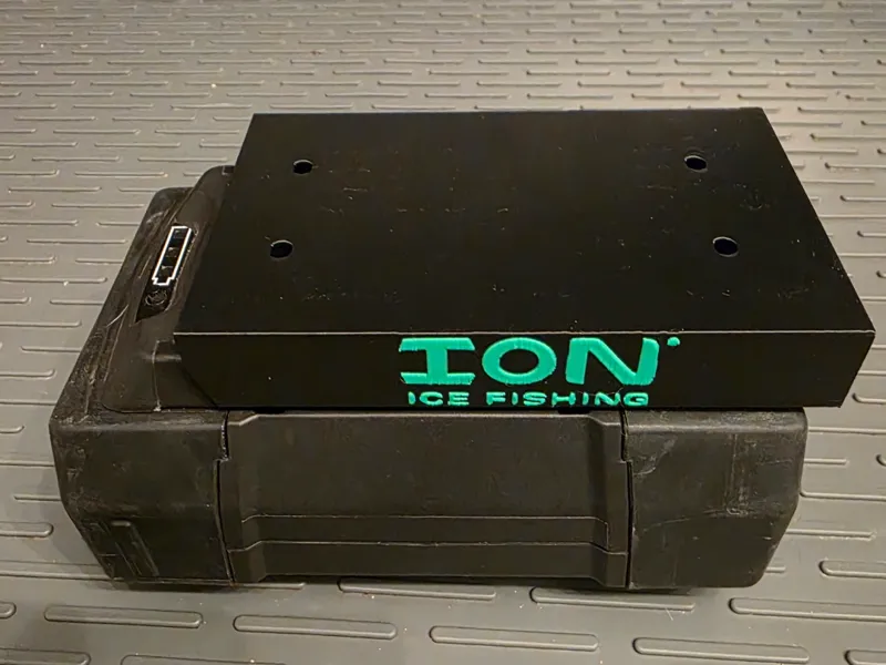 Ion/Eskimo Ice Auger Battery Holder