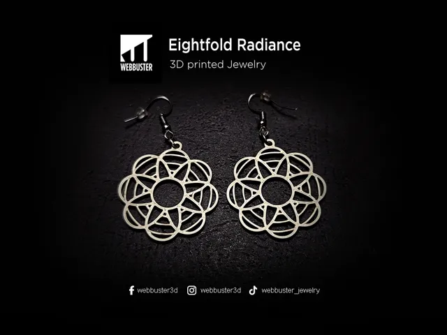 Eightfold Radiance Earrings