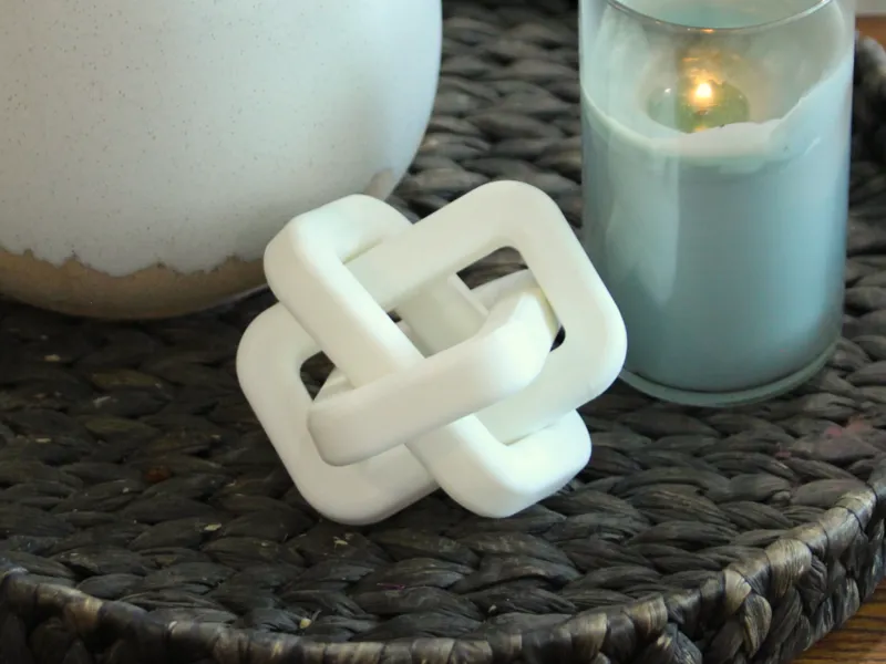 Knotted Chain Decor Piece