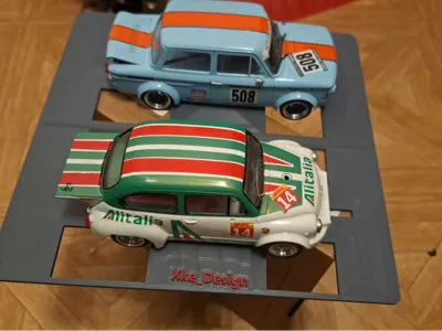 Baseplate for 1/24 racecars