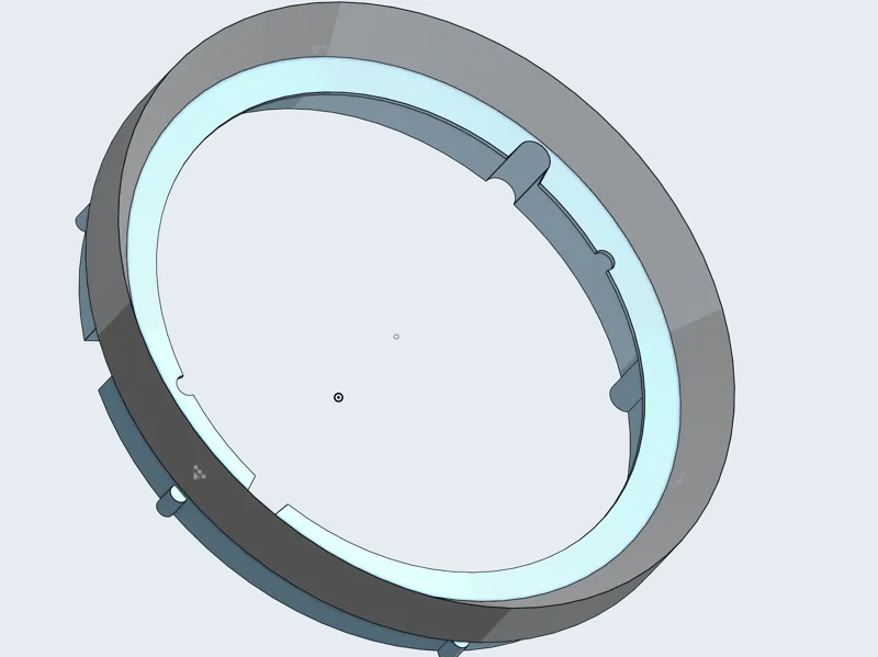 Miyota 9075 adapter for Seiko SKX Mod case
