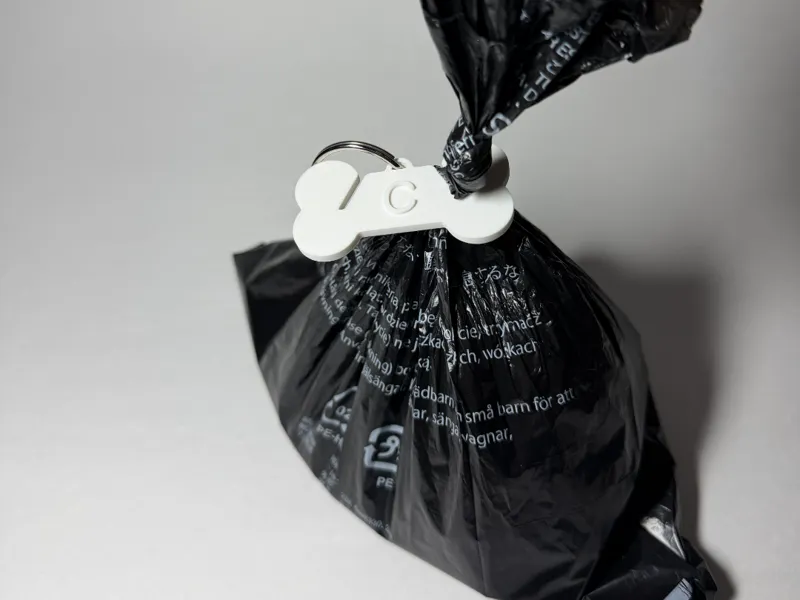 Doggie Bag Holder - Hands Free Carry 
