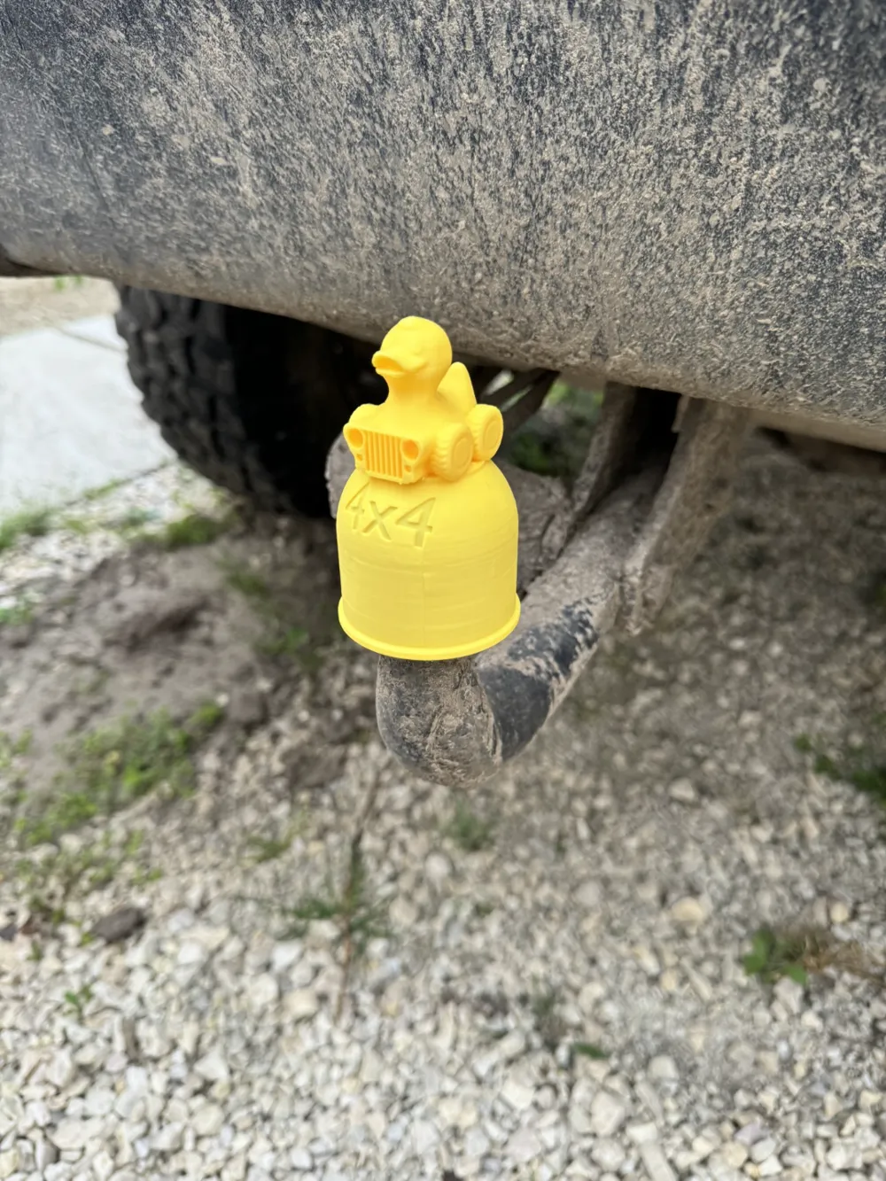 Jeep Duck Hitch Cap Remixed by sm4lltig3r MakerWorld