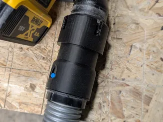 DeWalt Orbital Sander Dust Port With Cen-Tec Clip
