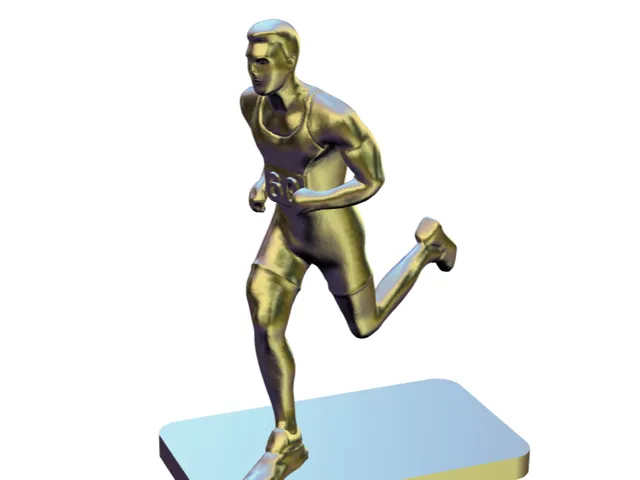 RUNNER STATUE