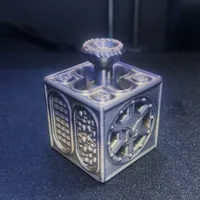 0.2mm layer, 3 walls, 10% infill, Brim