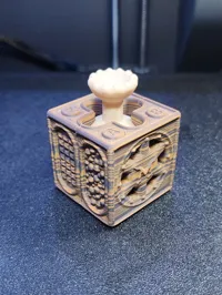 0.2mm layer, 3 walls, 15% infill, Split in 3 with Supports