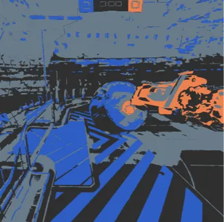 Aerial Shot- Rocket League Parallax Art