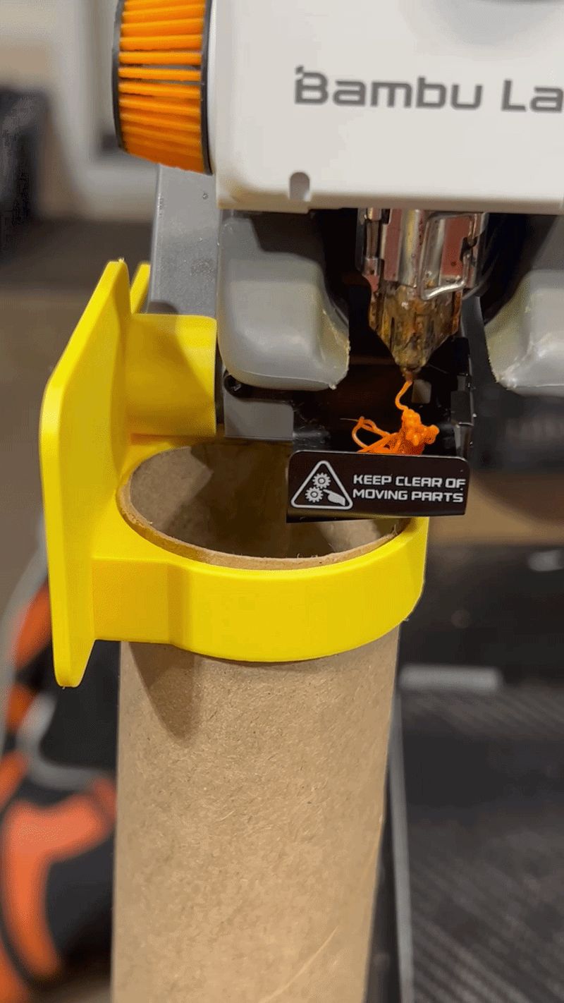 a1 poop chute for paper towel roll