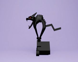 siren cat from nightmare before christmas